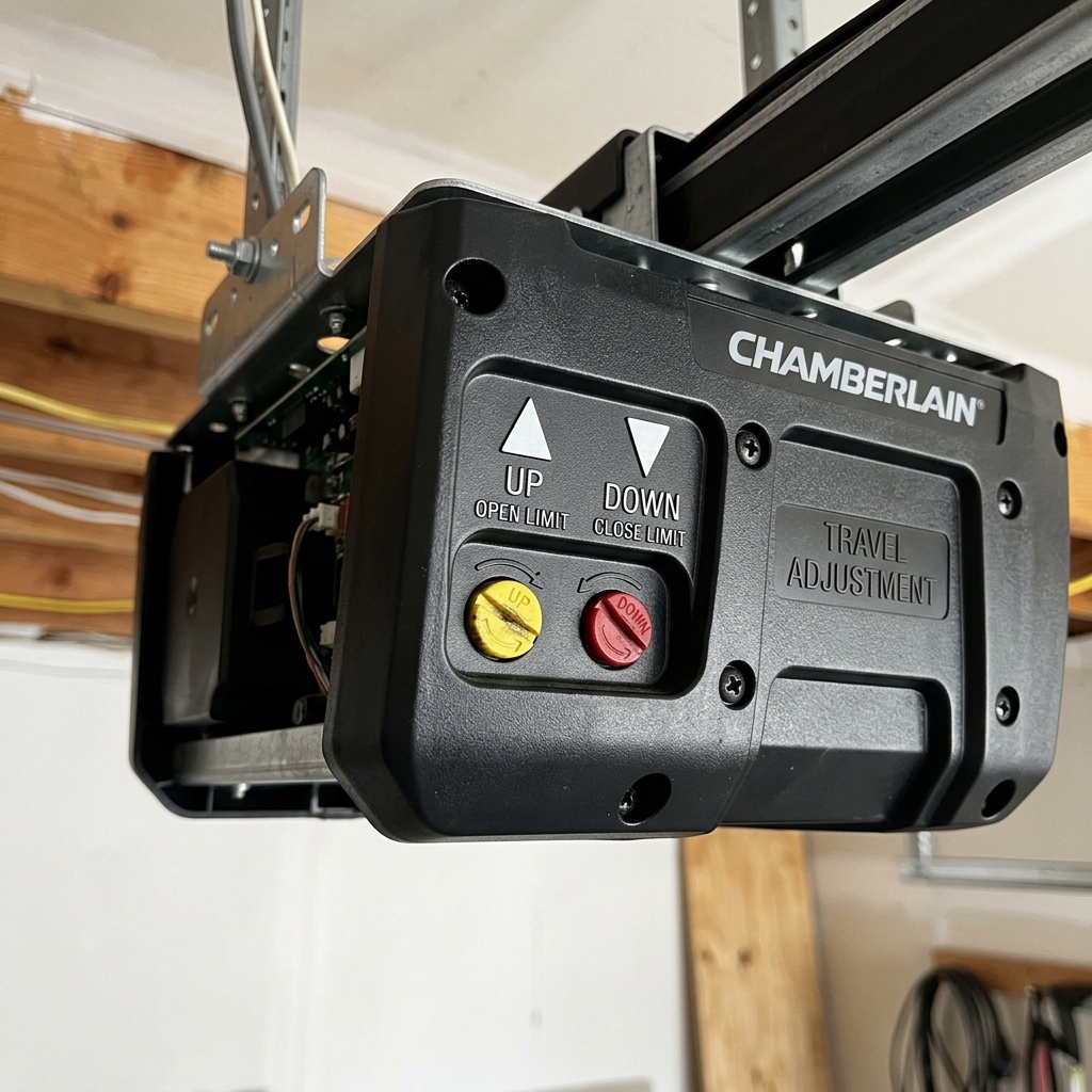 Limit switch adjustment screws